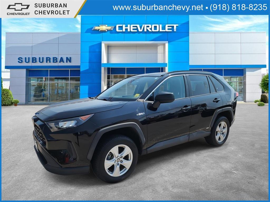 used 2021 Toyota RAV4 Hybrid car, priced at $23,383