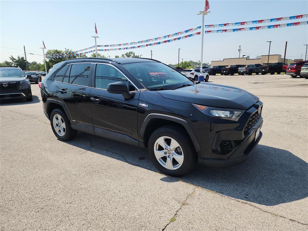 used 2021 Toyota RAV4 Hybrid car, priced at $23,383