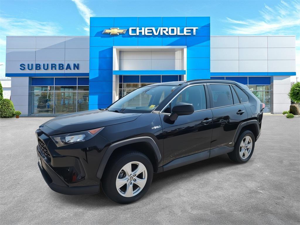 used 2021 Toyota RAV4 Hybrid car, priced at $23,383