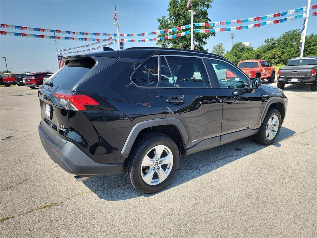 used 2021 Toyota RAV4 Hybrid car, priced at $23,383
