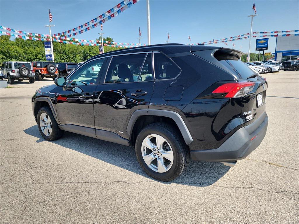used 2021 Toyota RAV4 Hybrid car, priced at $23,383