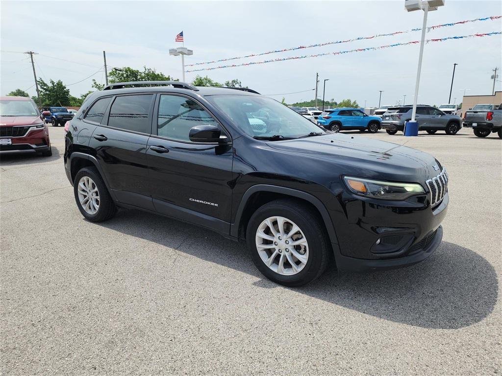 used 2022 Jeep Cherokee car, priced at $20,834
