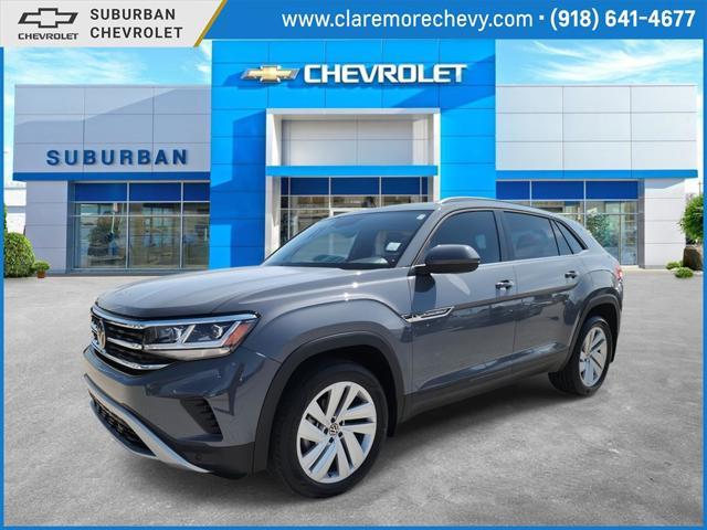 used 2021 Volkswagen Atlas Cross Sport car, priced at $23,868