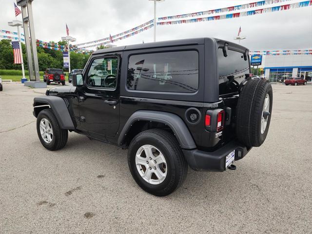 used 2022 Jeep Wrangler car, priced at $27,789