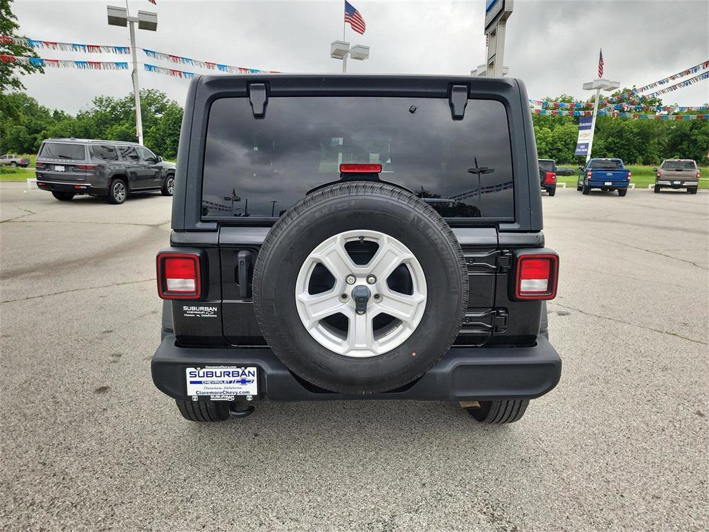 used 2022 Jeep Wrangler car, priced at $25,987