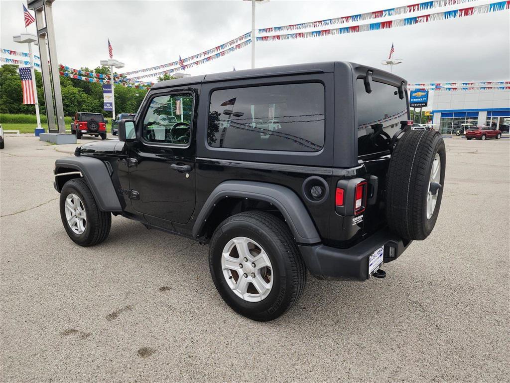 used 2022 Jeep Wrangler car, priced at $25,987