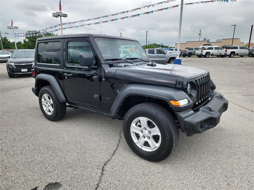 used 2022 Jeep Wrangler car, priced at $25,987