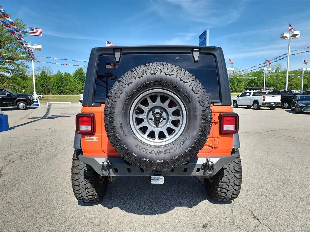 used 2018 Jeep Wrangler Unlimited car, priced at $34,337