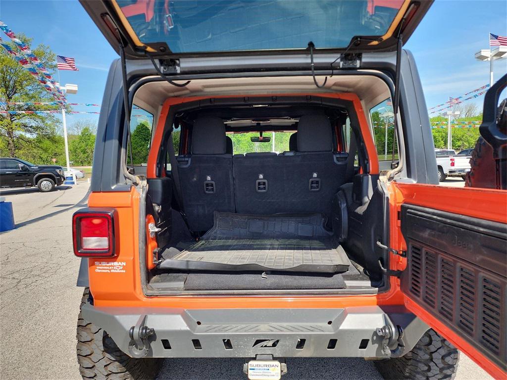 used 2018 Jeep Wrangler Unlimited car, priced at $34,337