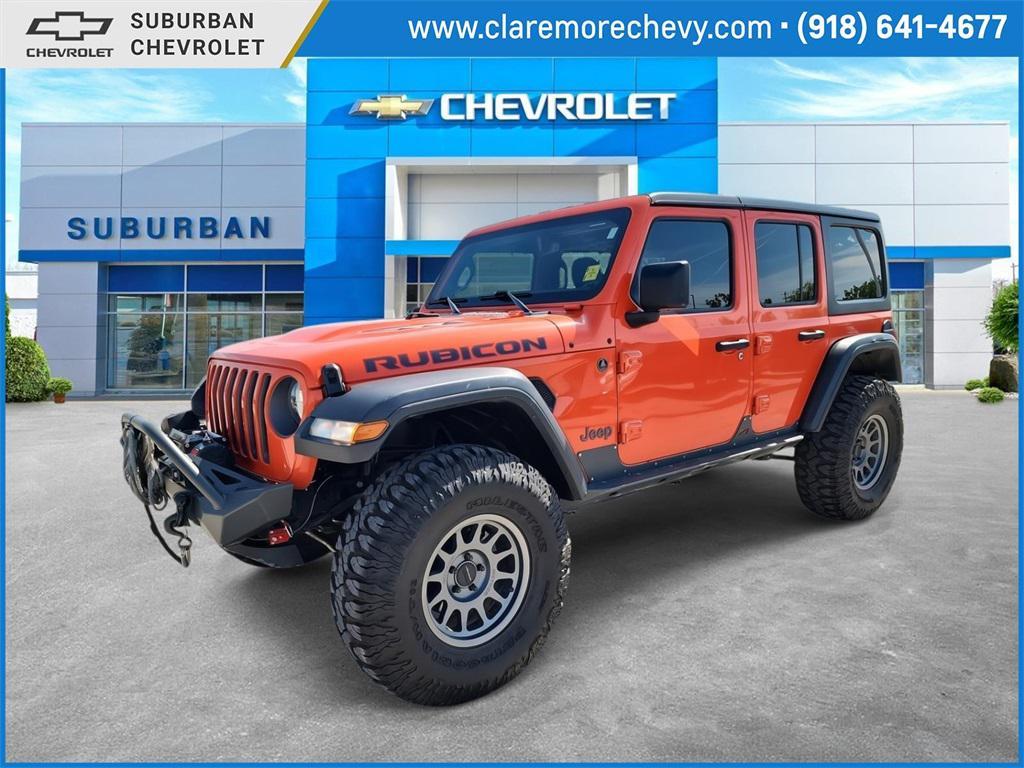 used 2018 Jeep Wrangler Unlimited car, priced at $34,337