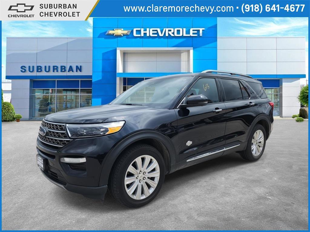 used 2021 Ford Explorer car, priced at $31,998