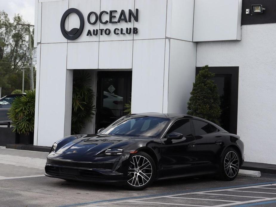 used 2021 Porsche Taycan car, priced at $61,990