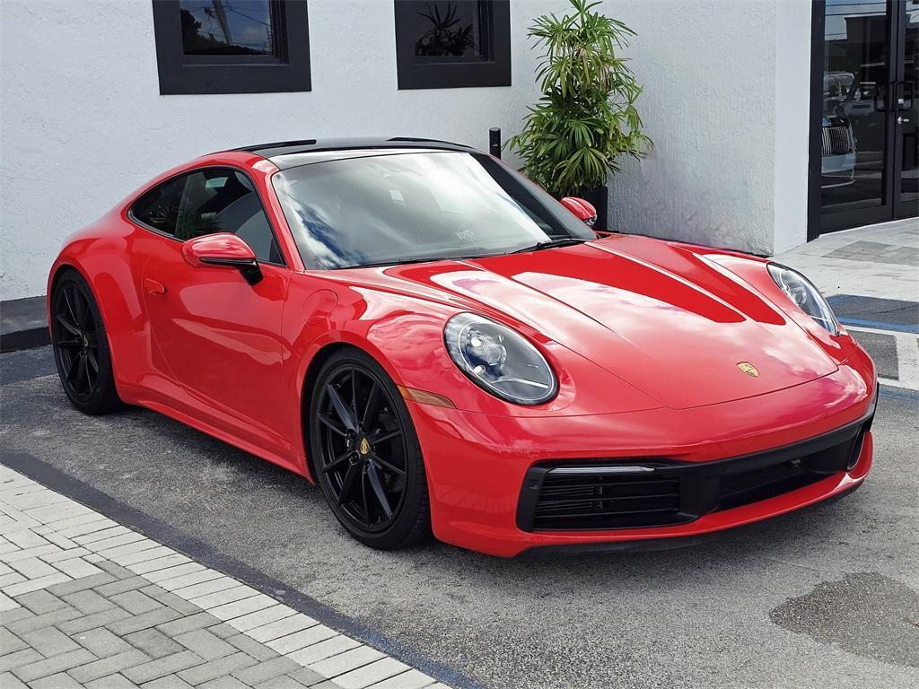 used 2021 Porsche 911 car, priced at $126,990