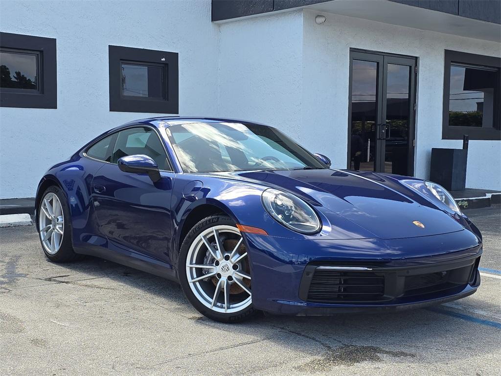 used 2021 Porsche 911 car, priced at $109,990