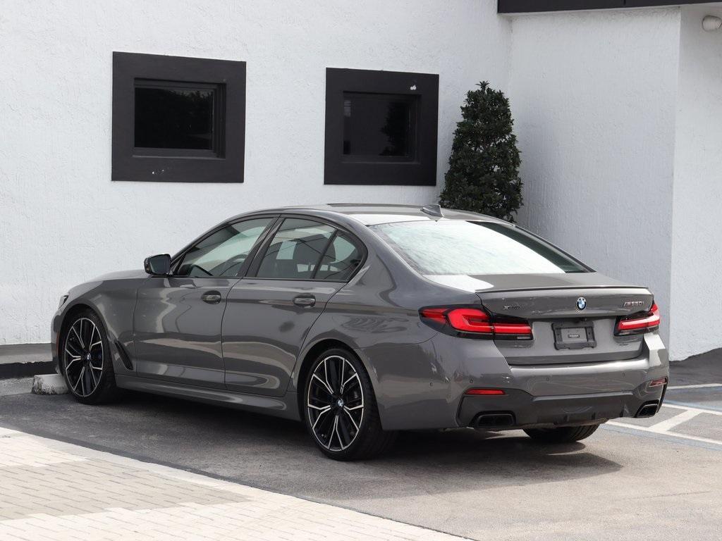 used 2021 BMW M550 car, priced at $49,990