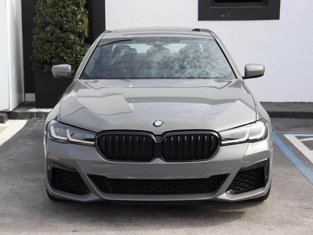 used 2021 BMW M550 car, priced at $49,990