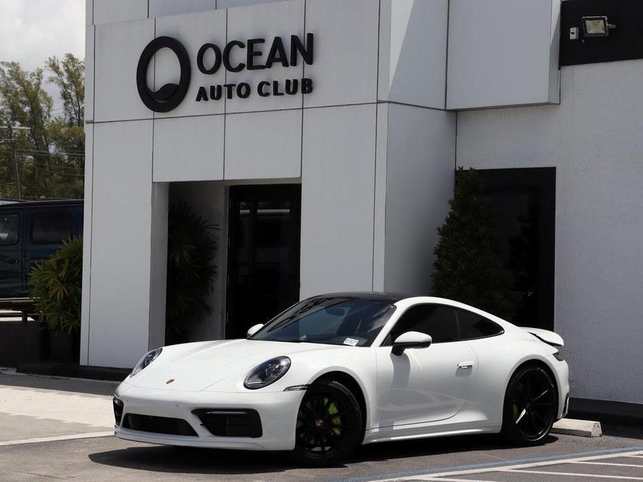 used 2022 Porsche 911 car, priced at $135,620