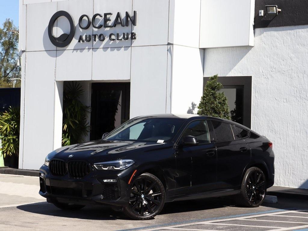 used 2021 BMW X6 car, priced at $54,990