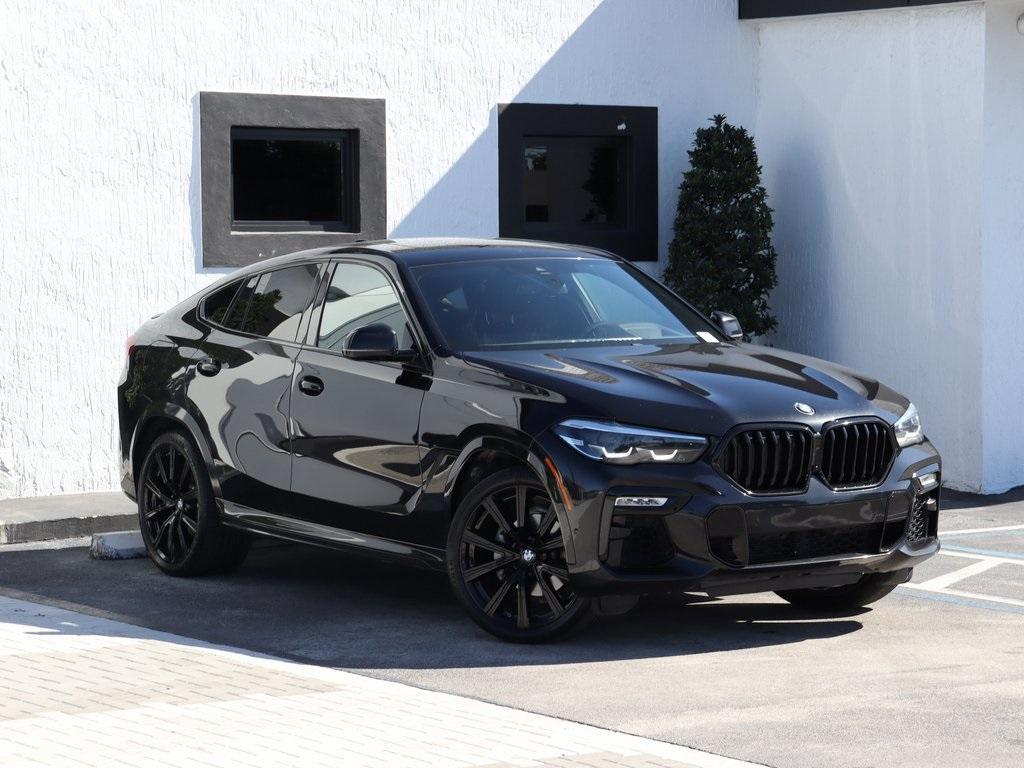 used 2021 BMW X6 car, priced at $54,990