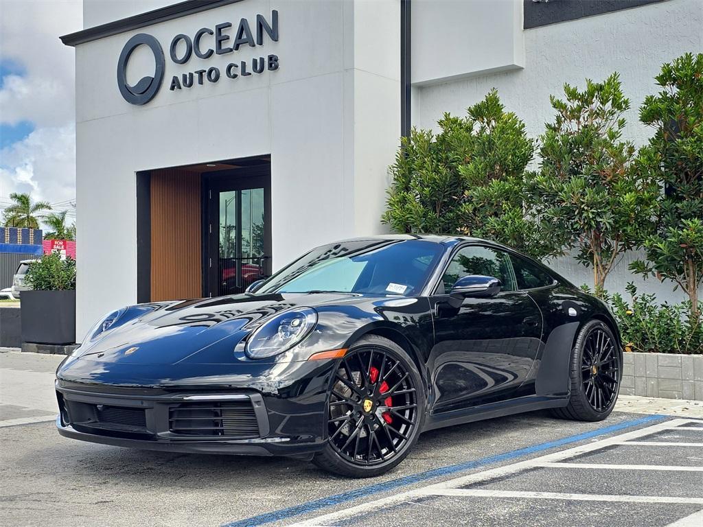 used 2021 Porsche 911 car, priced at $119,990