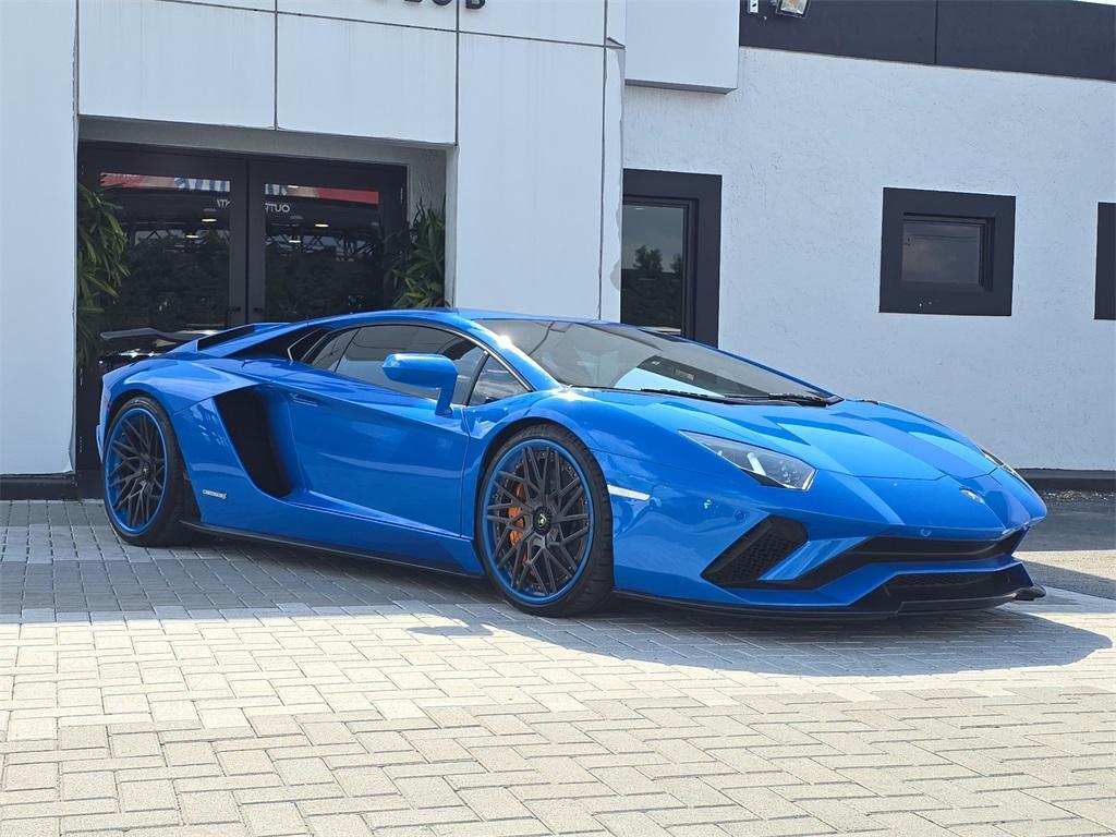 used 2018 Lamborghini Aventador S car, priced at $425,990
