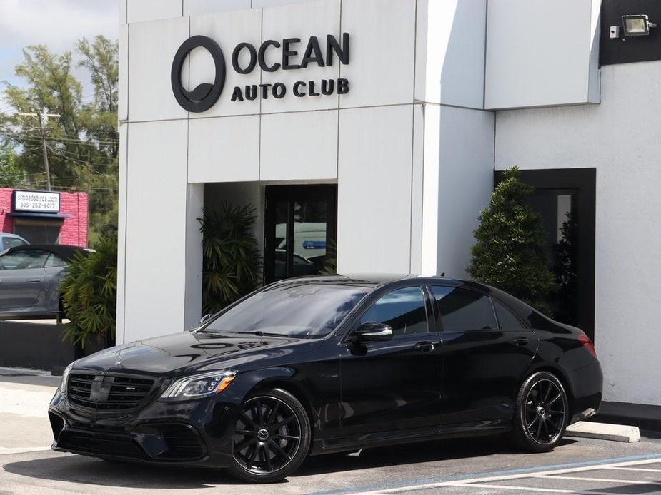 used 2020 Mercedes-Benz AMG S 63 car, priced at $82,790