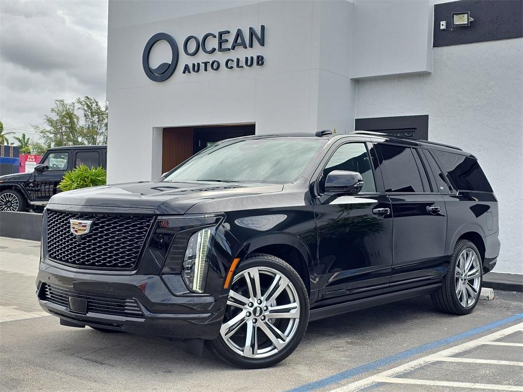 used 2025 Cadillac Escalade ESV car, priced at $127,990