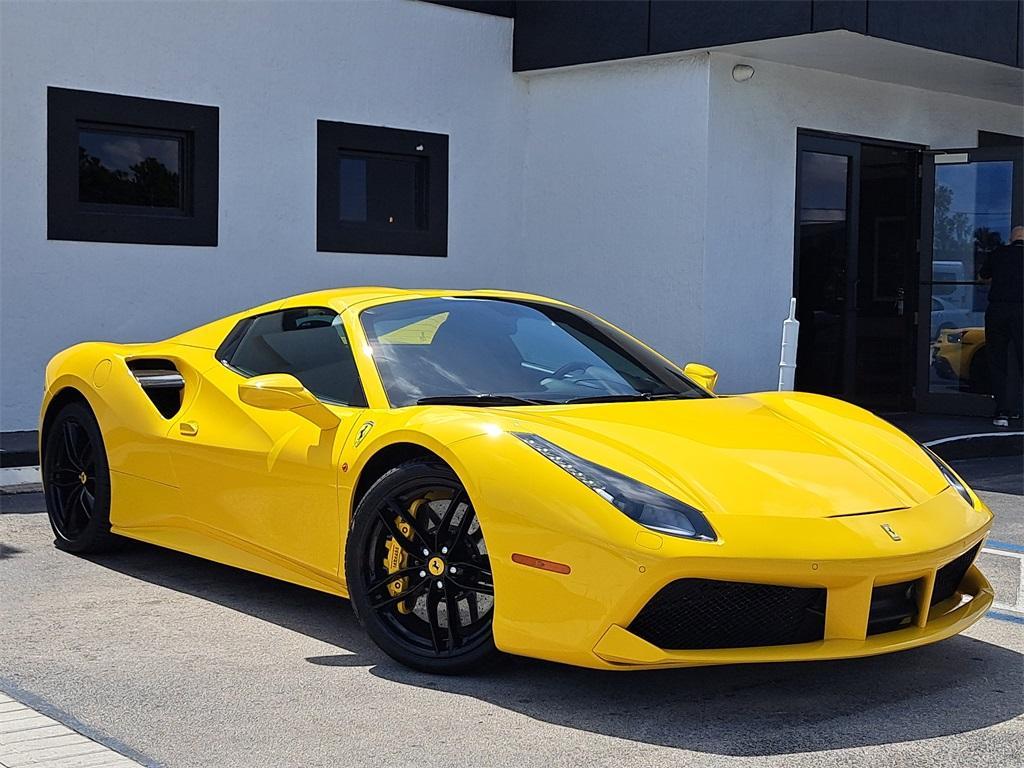 used 2018 Ferrari 488 Spider car, priced at $247,304