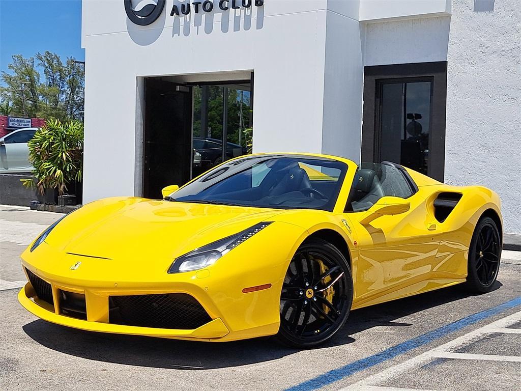 used 2018 Ferrari 488 Spider car, priced at $249,990