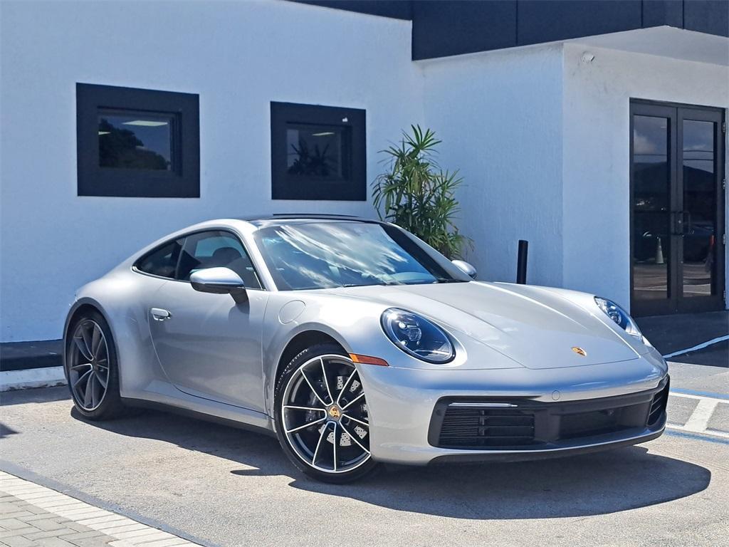 used 2022 Porsche 911 car, priced at $129,990