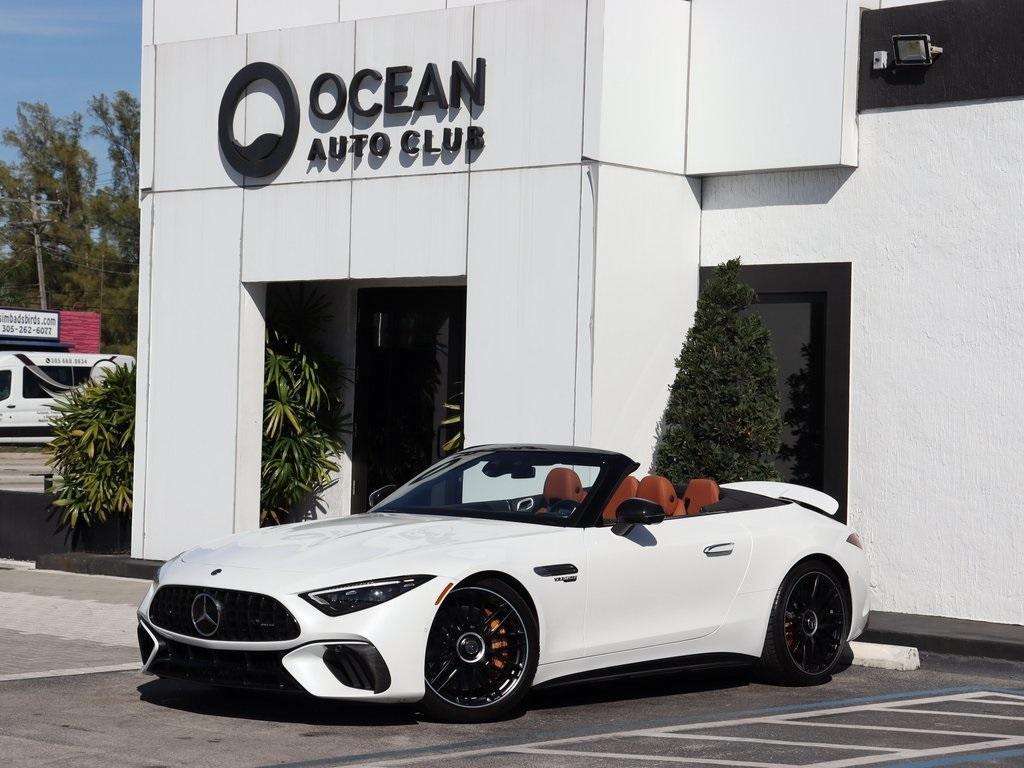 used 2022 Mercedes-Benz AMG SL 63 car, priced at $118,890