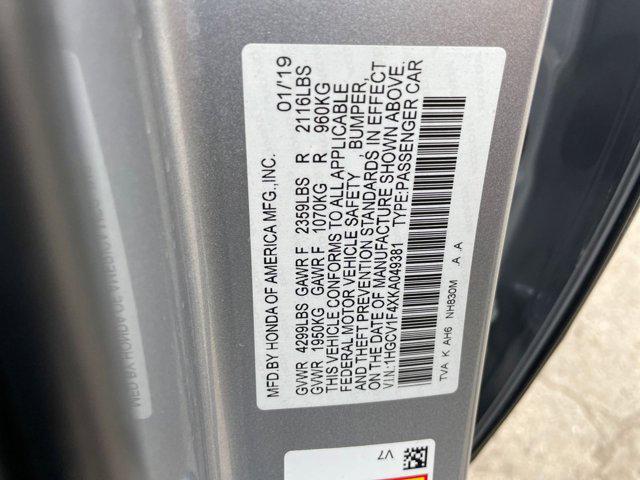 used 2019 Honda Accord car, priced at $19,790