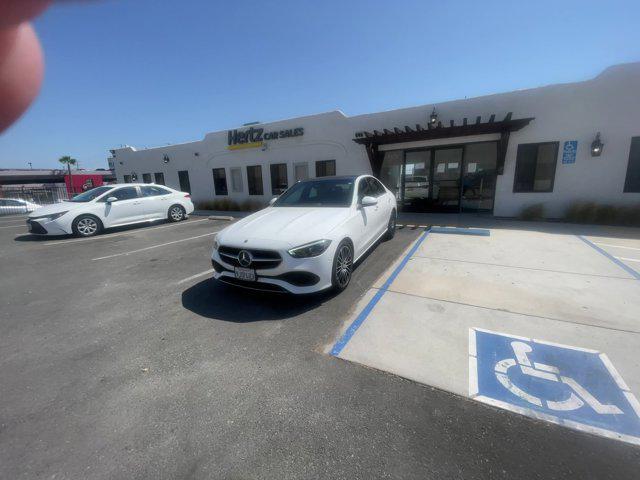 used 2024 Mercedes-Benz C-Class car, priced at $43,098