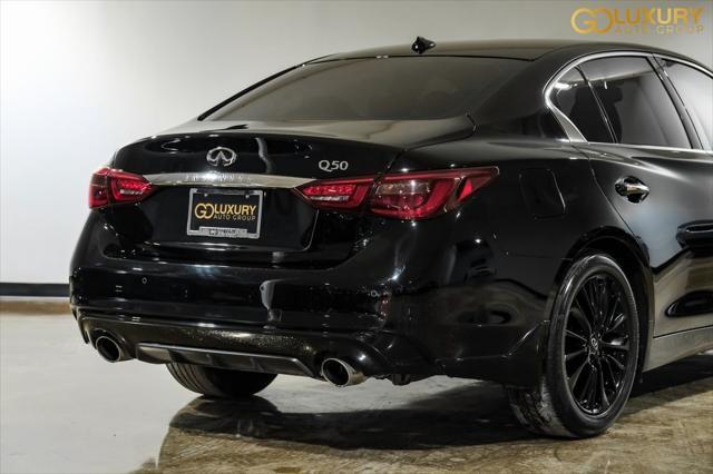 used 2022 INFINITI Q50 car, priced at $29,986