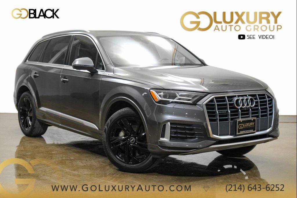 used 2021 Audi Q7 car, priced at $28,995