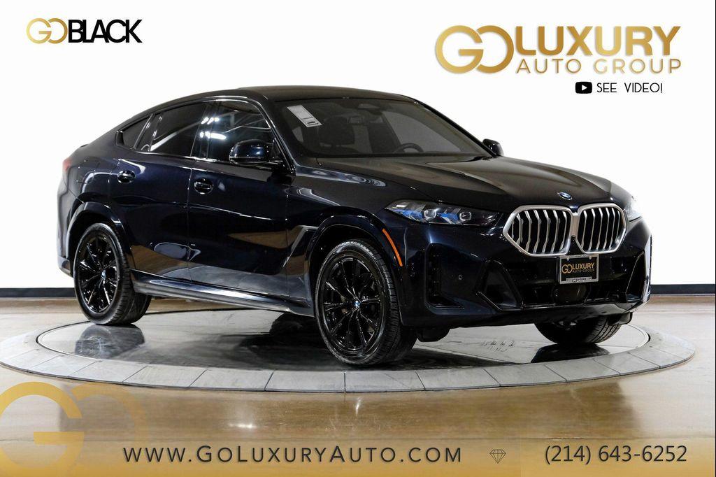 used 2025 BMW X6 car, priced at $54,995
