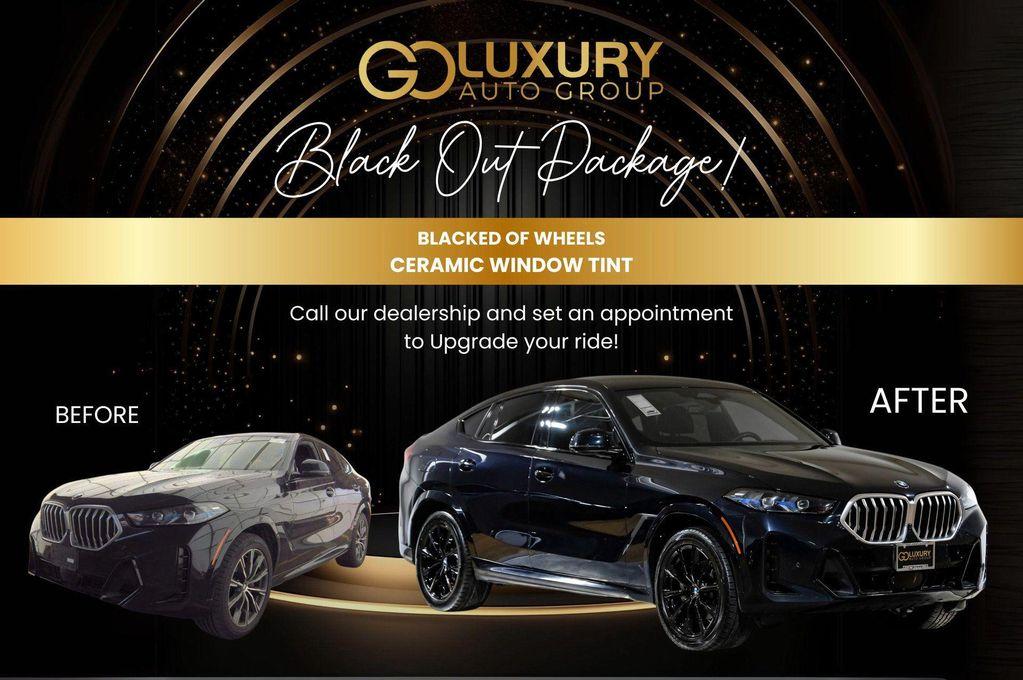 used 2025 BMW X6 car, priced at $54,995