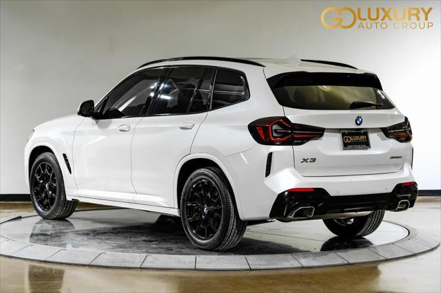 used 2022 BMW X3 car, priced at $34,995