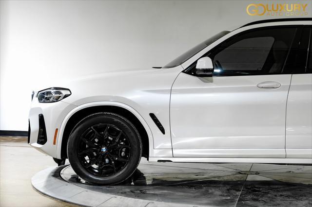 used 2022 BMW X3 car, priced at $34,995