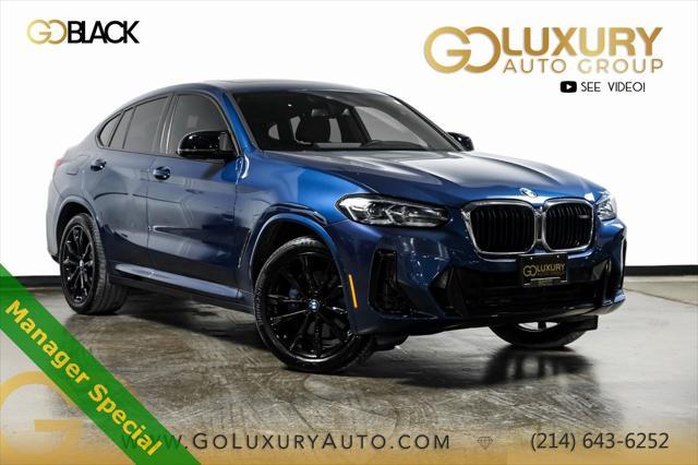 used 2023 BMW X4 car, priced at $58,998