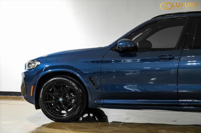 used 2022 BMW X3 car, priced at $37,701