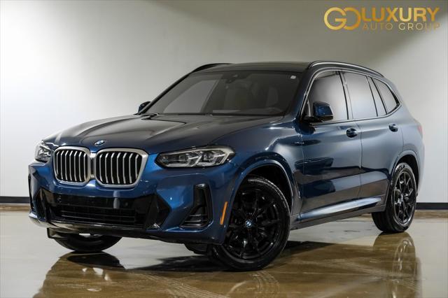 used 2022 BMW X3 car, priced at $37,701