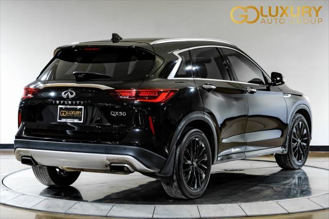used 2023 INFINITI QX50 car, priced at $29,995