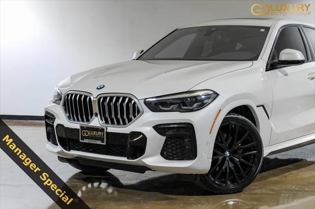 used 2022 BMW X6 car, priced at $59,998