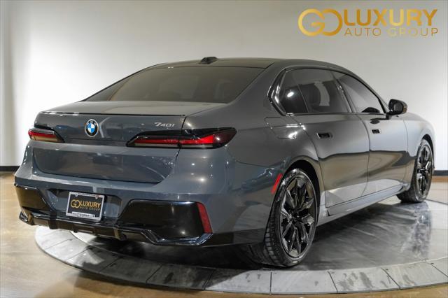 used 2023 BMW 740 car, priced at $70,995