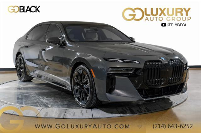 used 2023 BMW 740 car, priced at $70,995