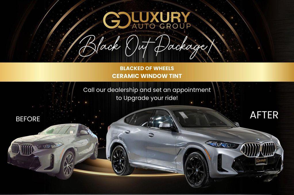 used 2025 BMW X6 car, priced at $55,995