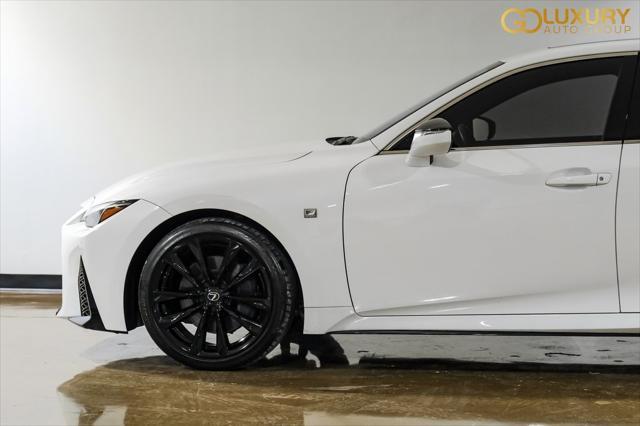 used 2023 Lexus IS 350 car, priced at $43,676