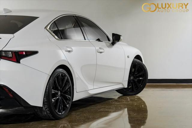 used 2023 Lexus IS 350 car, priced at $43,676