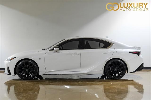 used 2023 Lexus IS 350 car, priced at $43,676